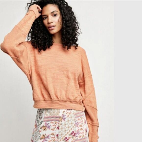 We The Free Five Star Pullover Womens Small Patchwork Lightweight Sweatshirt - Picture 2 of 8